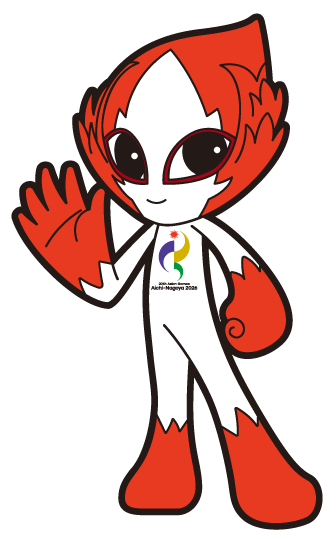 HONOHON, mascot of the Aichi-Nagoya 20th Asian Games